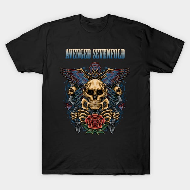 SEVENFOLD AVENGED BAND T-Shirt by rackoto